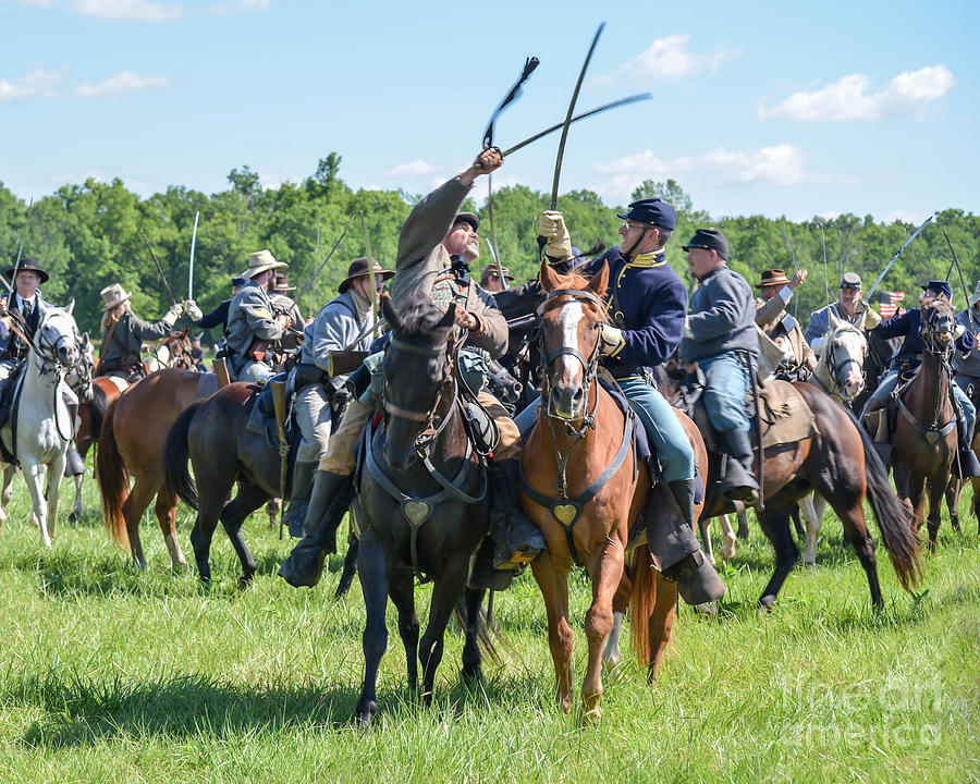 The Cavalry at Gettysburg by Edward G. Longacre The Cavalry at Gettysburg by Edward G. Longacre