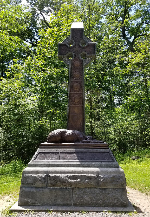 Gettysburg Irish Brigade Monument Photograph by Judith Rhue