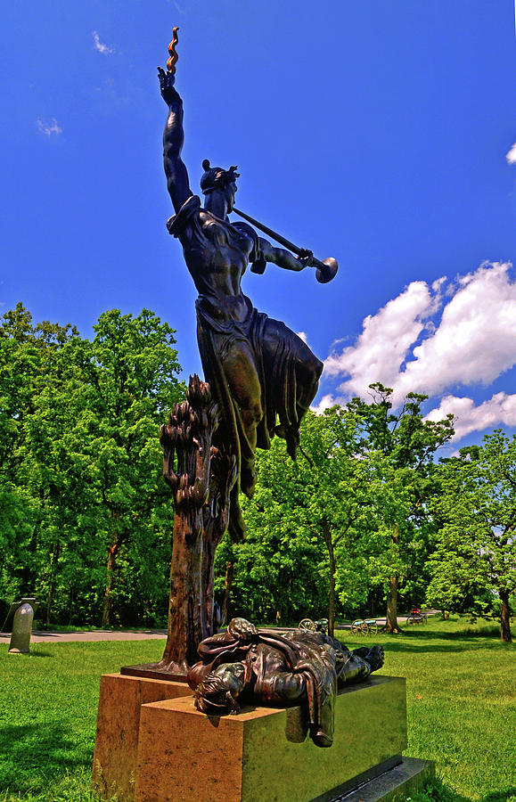 Gettysburg - Louisiana Monument - Going Home Photograph by George Bostian