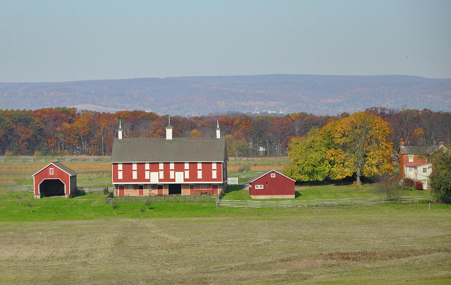 Gettysburg Pennsyvania Farm Photograph by Bill Cannon