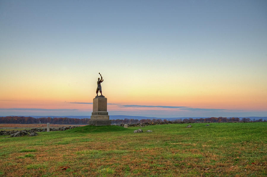 Gettysburg Sunrise Photograph by Craig Fildes - Fine Art America