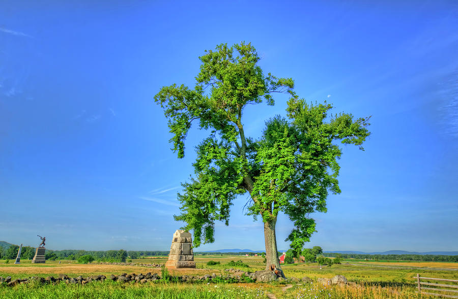 Gettysburg - The Angle Photograph by Craig Fildes - Fine Art America