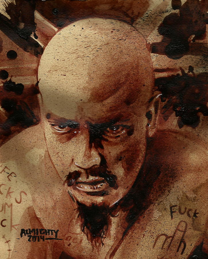 GG Allin Painting by Ryan Almighty