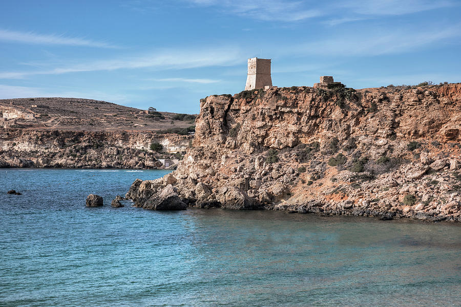 Ghajn Tuffieha Bay - Malta Photograph by Joana Kruse