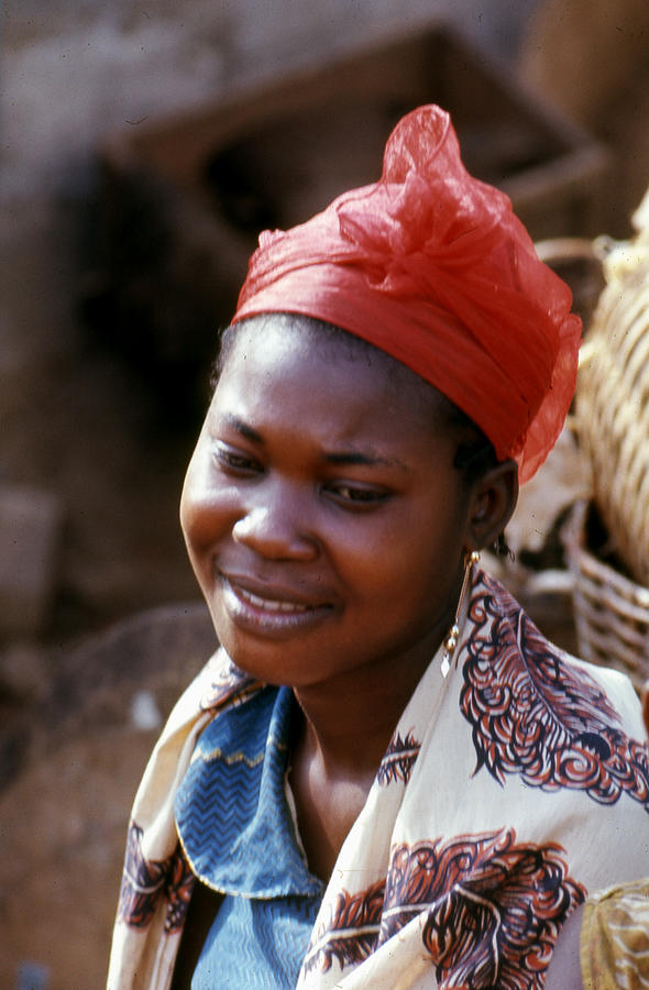 Ghanaian Woman Photograph by Erik Falkensteen