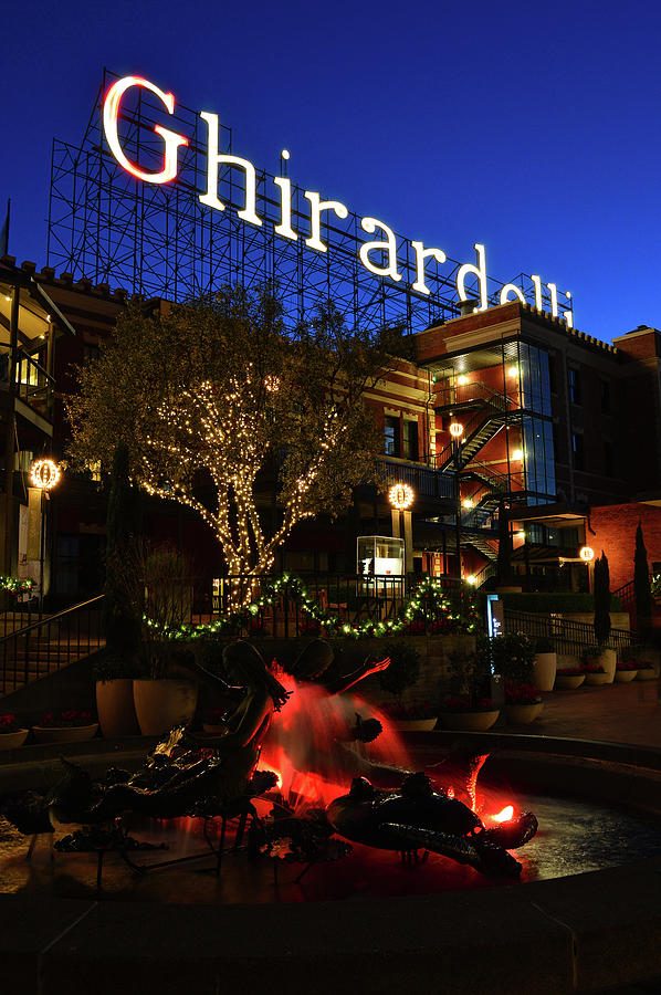Ghirardelli Square Photograph by James Kirkikis
