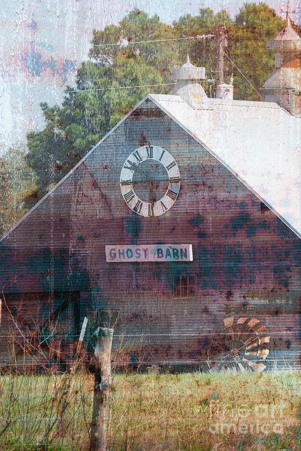 Ghost Barn Texas #772 Mixed Media by Ella Kaye Dickey