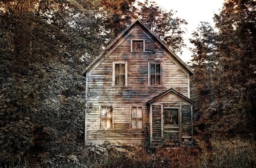 Ghost House Photograph by Kathryn Lund Johnson