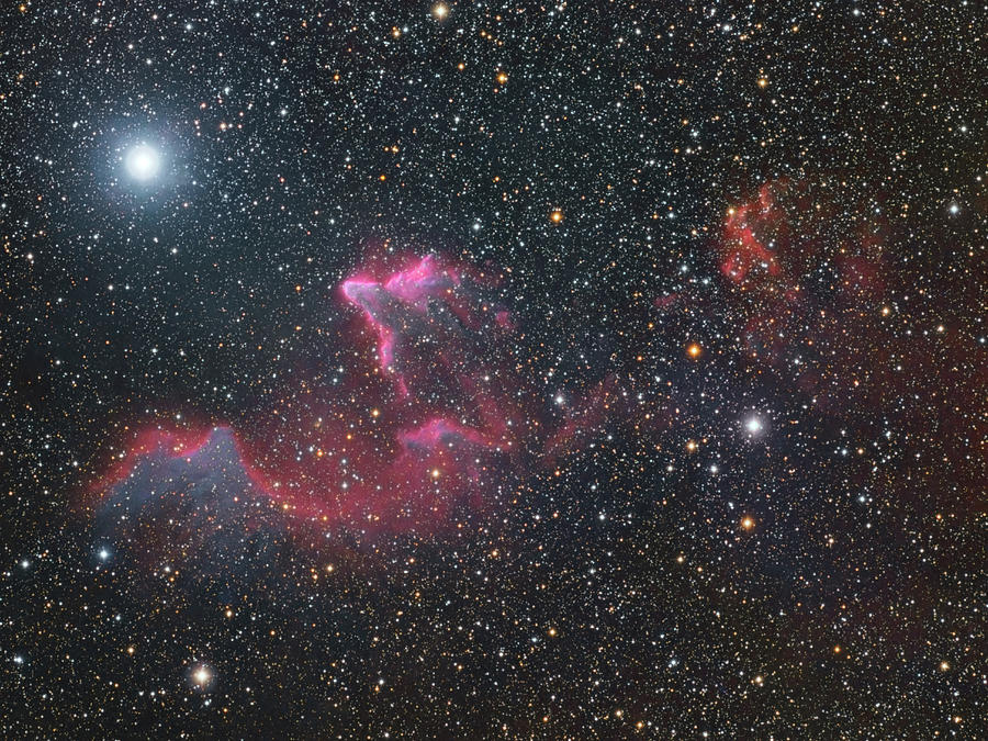 Space Photograph - Ghost of Cassiopeia by Dennis Sprinkle