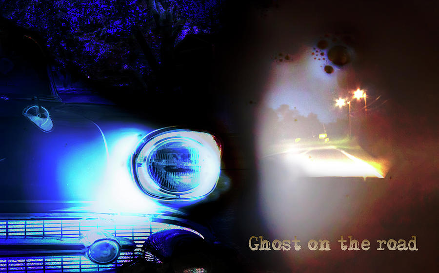 Ghost on the road Photograph by Micah Offman