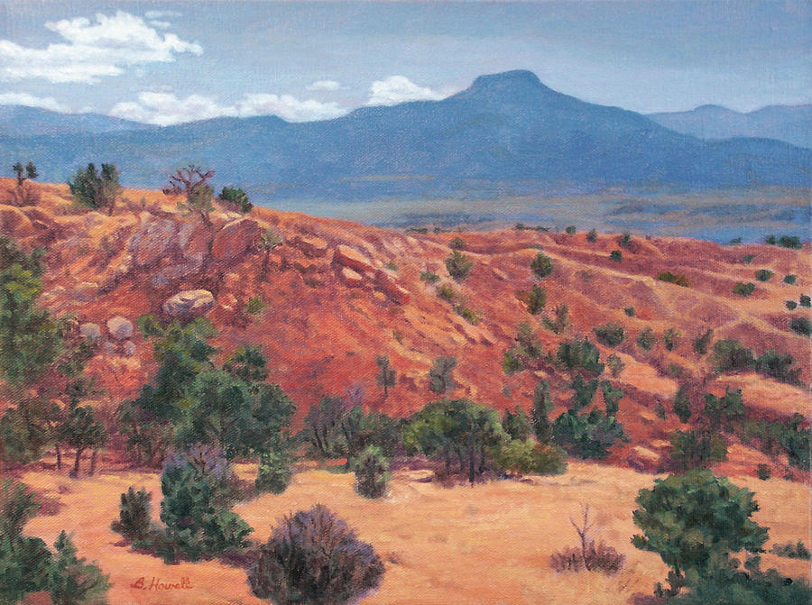 Ghost Ranch #4 Painting by Brenda Howell | Fine Art America