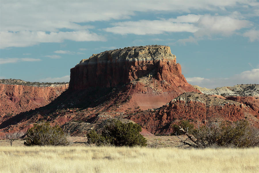 Ghost Ranch Mesa Photograph by David Diaz