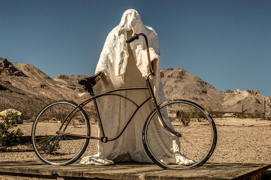 Desert Photograph - Ghost Rider by Justin Pulsipher