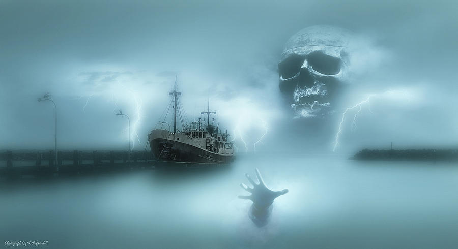 Ghost ship 0002 Photograph by Kevin Chippindall