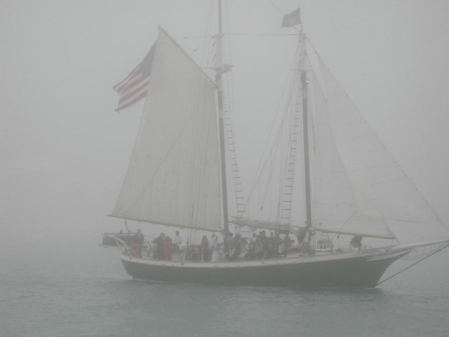 Ghost Ship In Key West Florida Photograph
