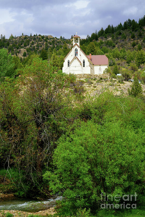 Ghost Town Church Photograph by Roxie Crouch
