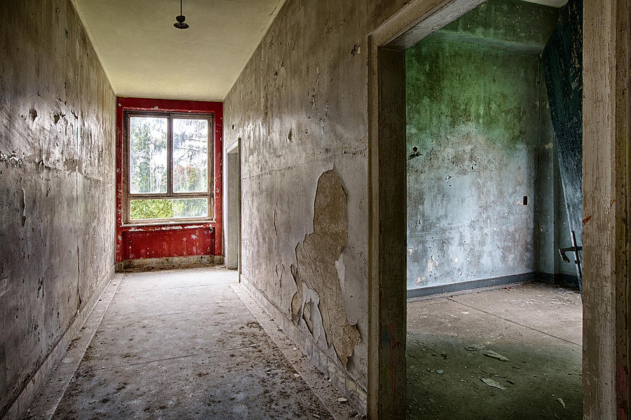 Ghost town house  - abandoned building Photograph by Dirk Ercken