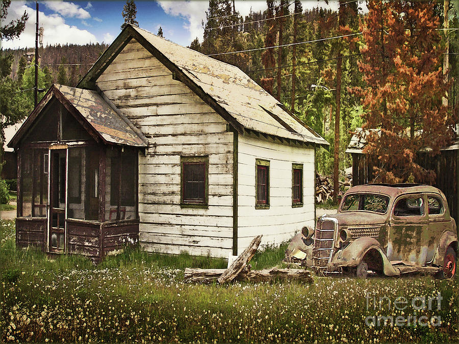 Ghost Town Photograph by John Anderson