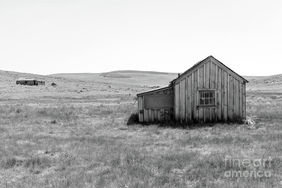 Ghost Town of Bodie California dsc4409bw Photograph by Wingsdomain Art and Photography
