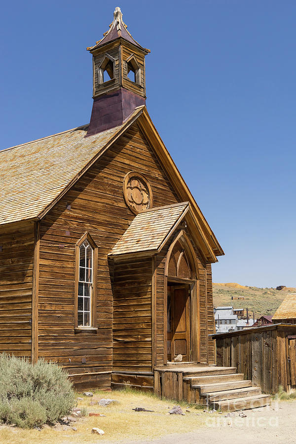 Ghost Town of Bodie California Methodist Church dsc4348 Photograph by Wingsdomain Art and Photography