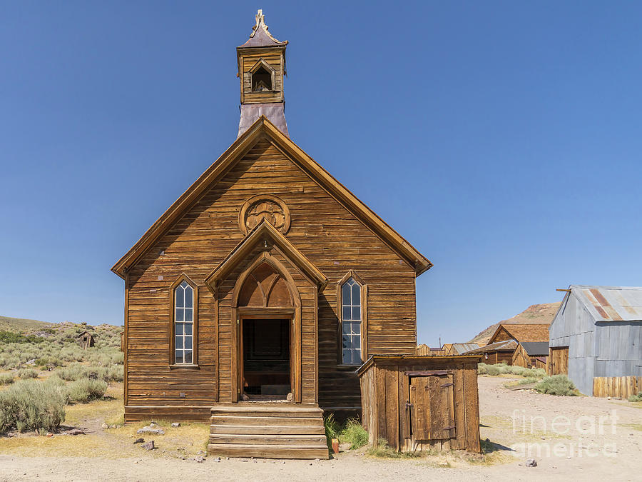 Ghost Town of Bodie California Methodist Church dsc4473 Photograph by Wingsdomain Art and Photography