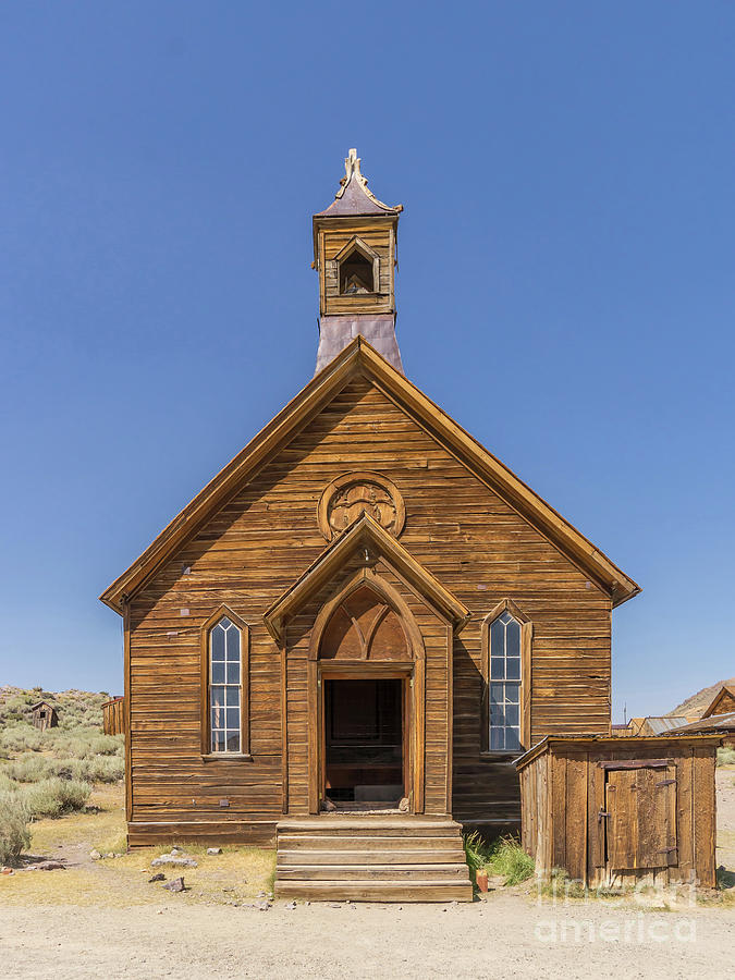 Ghost Town of Bodie California Methodist Church dsc4474 Photograph by Wingsdomain Art and Photography