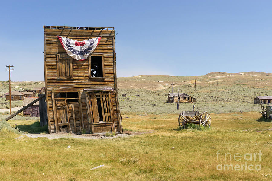 Ghost Town of Bodie California Swasey Hotel dsc4374 Photograph by Wingsdomain Art and Photography
