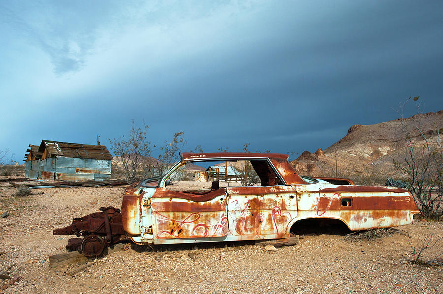 Ghost Town Old Car Photograph by Catherine Lau