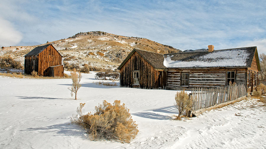 Ghost Town Winter Photograph by Scott Read