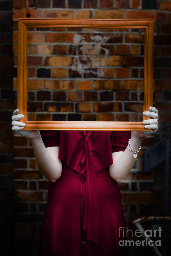 Adult Photograph - Ghost With Picture Frame by Jorgo Photography - Wall Art Gallery Adult Photograph - Ghost With Picture Frame by Jorgo Photography - Wall Art Gallery