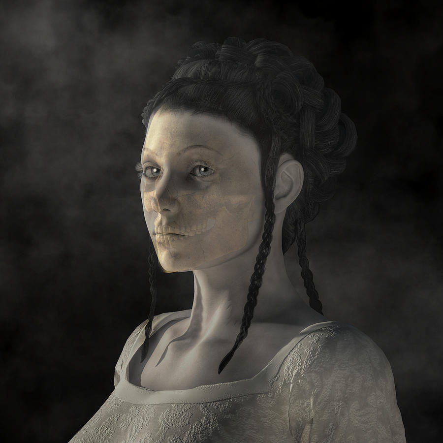 Ghost Woman Digital Art By Daniel Eskridge Pixels