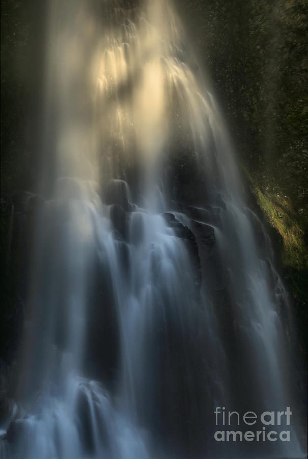 Ghostly Cascades Photograph by Adam Jewell