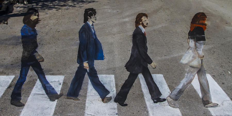 Ghosts of Abby Road Photograph by Debra and Dave Vanderlaan