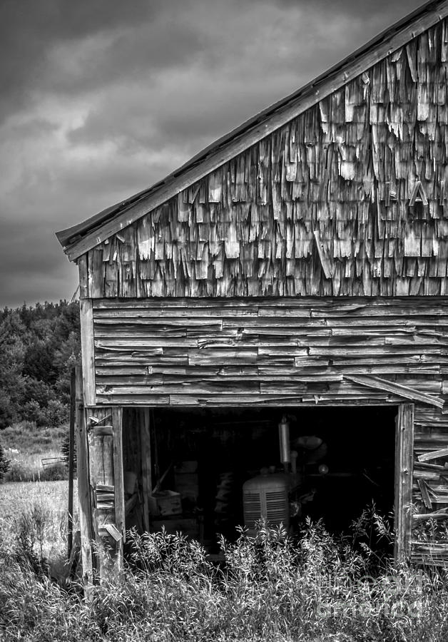 Ghosts of Farmings Past 2 - BW Photograph by James Aiken