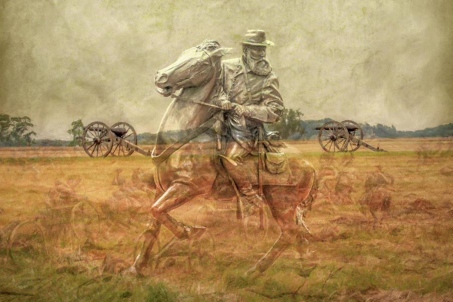 Gettysburg National Park Digital Art - Ghosts of Gettysburg II by Randy Steele