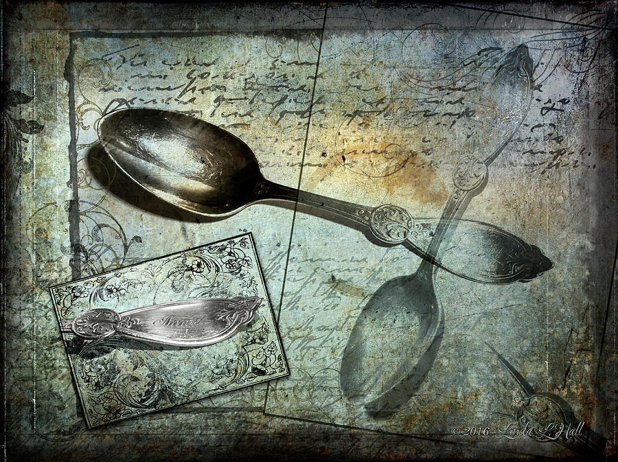 Ghosts of the Past  Annies Spoon Photograph by Linda Lee Hall