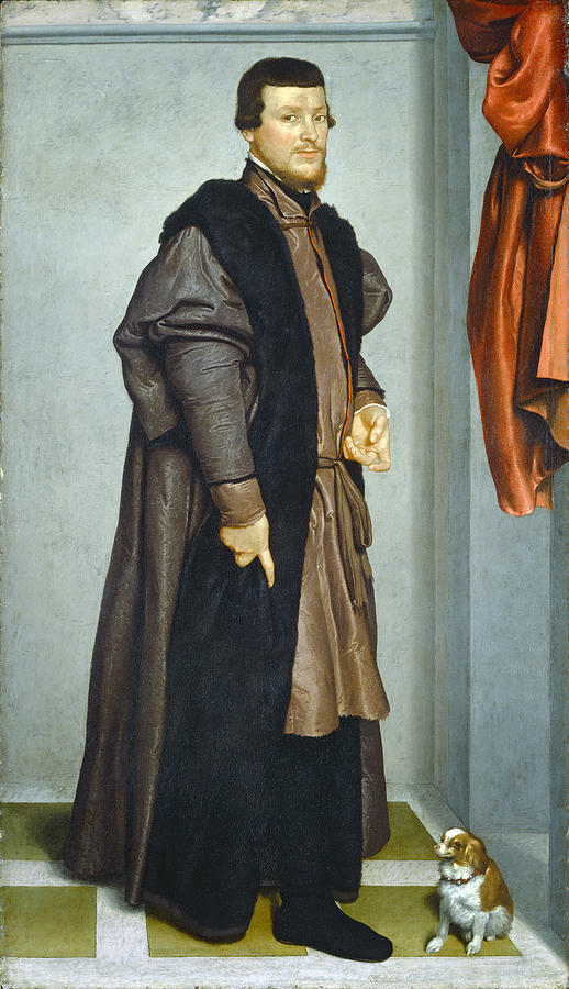 Gian Federico Madruzzo Painting by Giovanni Battista Moroni