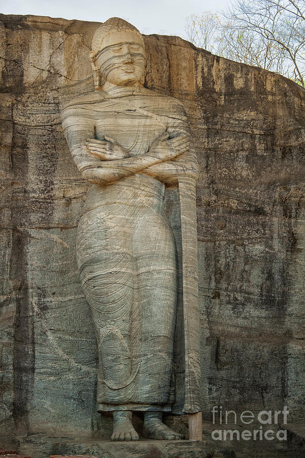 Giant Buddha Photograph by Patricia Hofmeester