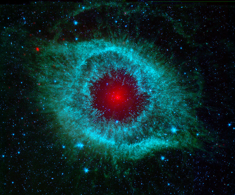 Giant Eye Helix Nebula Photograph by Mark Kiver