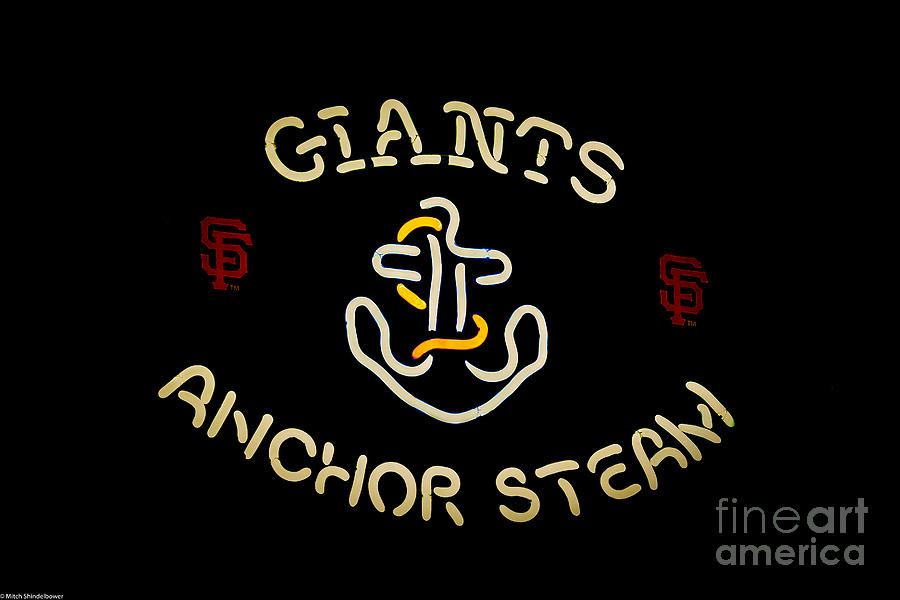 Giants Anchor Steam Photograph by Mitch Shindelbower