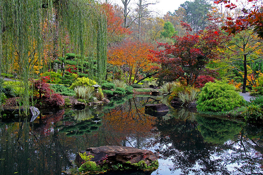 Japanese Gardens 4 Photograph by Richard Krebs
