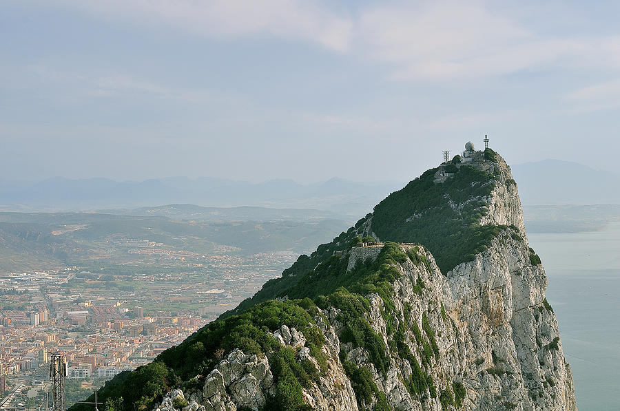 City Photograph - Gibraltar Rock by Alexandr Marynkin