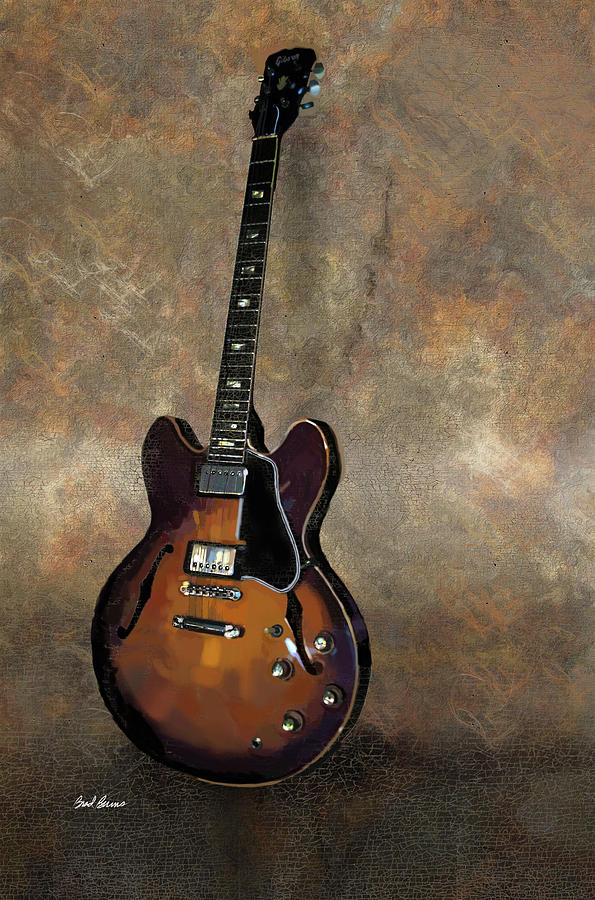 Gibson 335 Vintage Painting