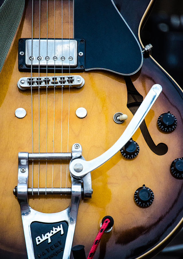 Gibson Electric Guitar Photograph by AM FineArtPrints