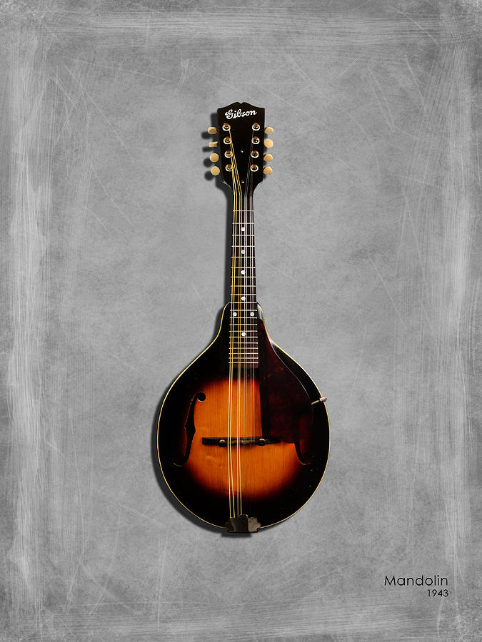 Guitar Photograph - Gibson Mandolin 43 by Mark Rogan