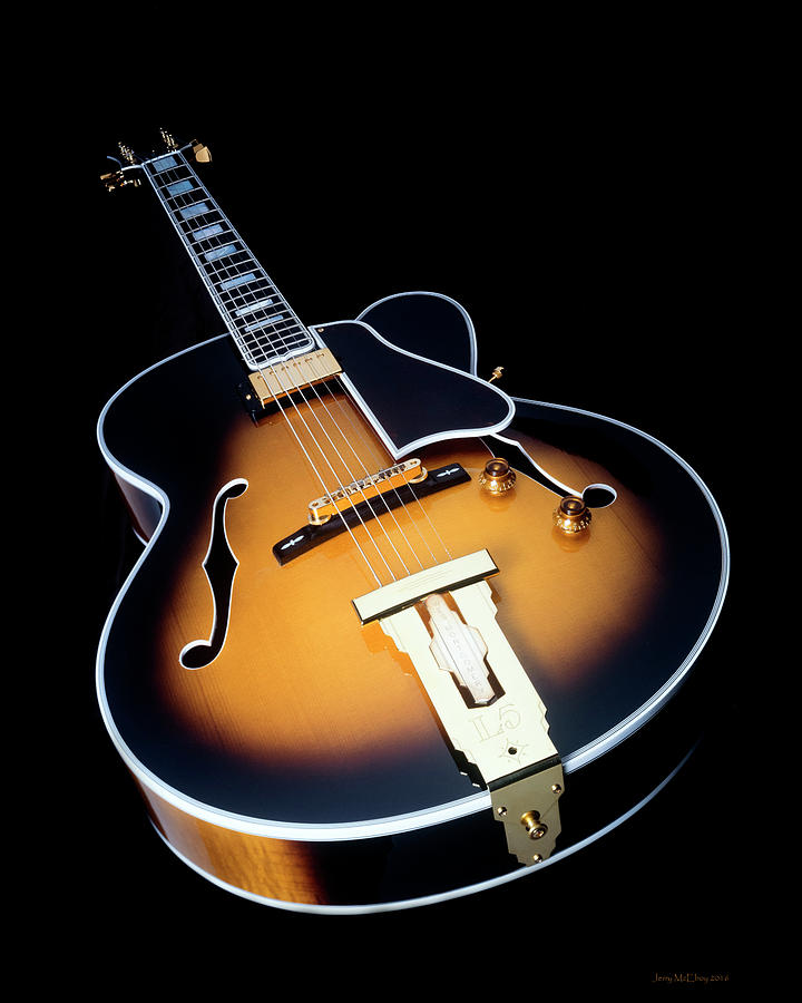 Gibson Wes Montgomery L-5 Photograph by Jerry McElroy