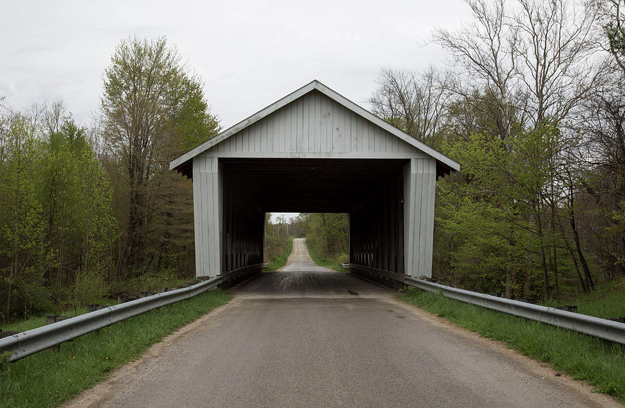 Giddings Road Covered Bridge Photograph by Jeff Roney - Fine Art America