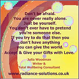 Gifts 2 - dont pretend - accept and give your gifts with love Digital Art by Julia Woodman
