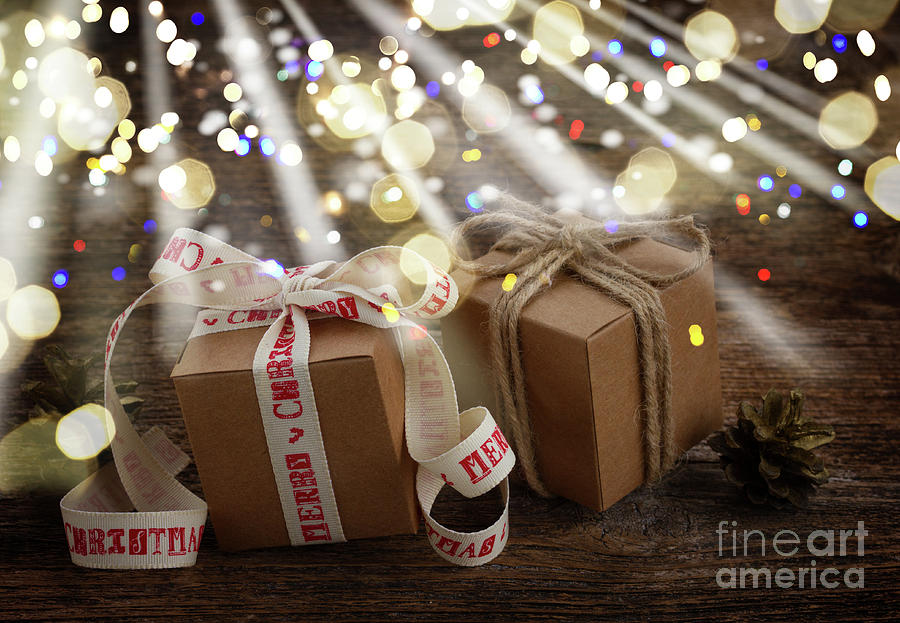 Gifts for Christmas Photograph by Anastasy Yarmolovich