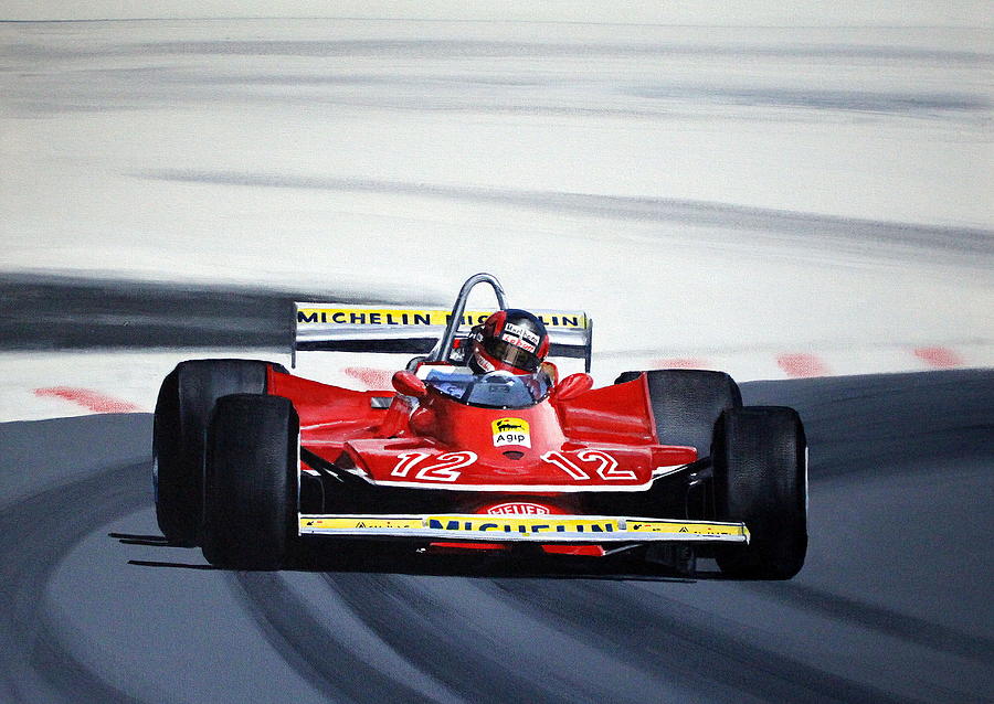 Gilles Villeneuve French GP 1979 by Steve Jones Gilles Villeneuve French GP 1979 by Steve Jones